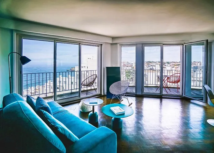 Sky Keyweek 2 Bedroom Sea View In The Center Of * Biarritz
